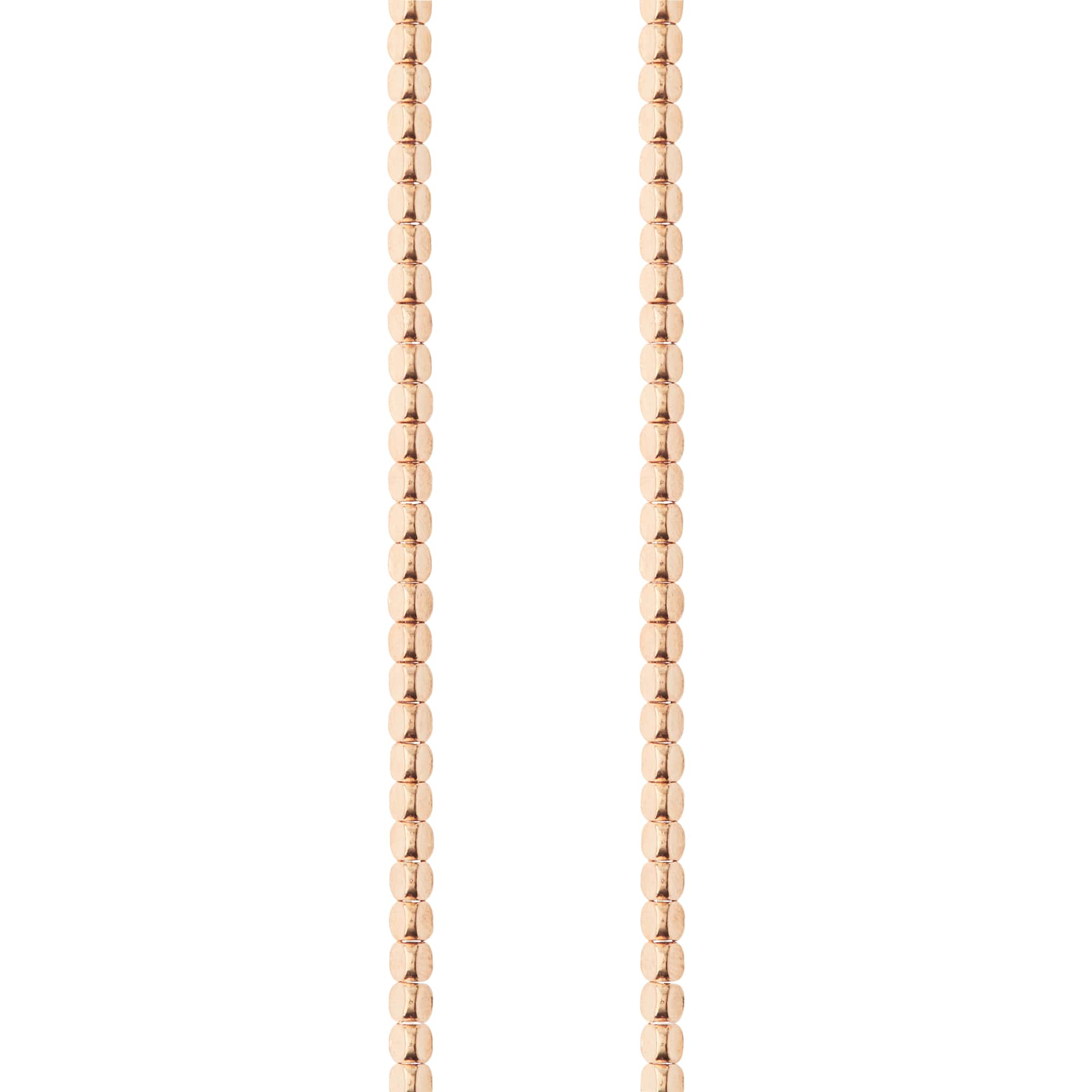 Rose Gold Metal Beads, 3mm by Bead Landing™